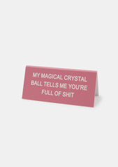 Crystal Ball Plaque