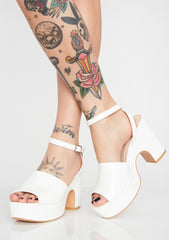 Pure Bombshell Baddie Platform Heels