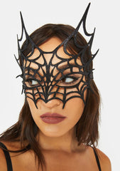 Web Watch Glitter Mask