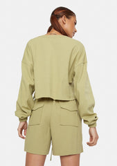 Sage Sweat Shorts