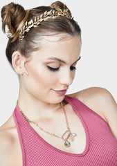 Bringing Charm Carabiner Necklace