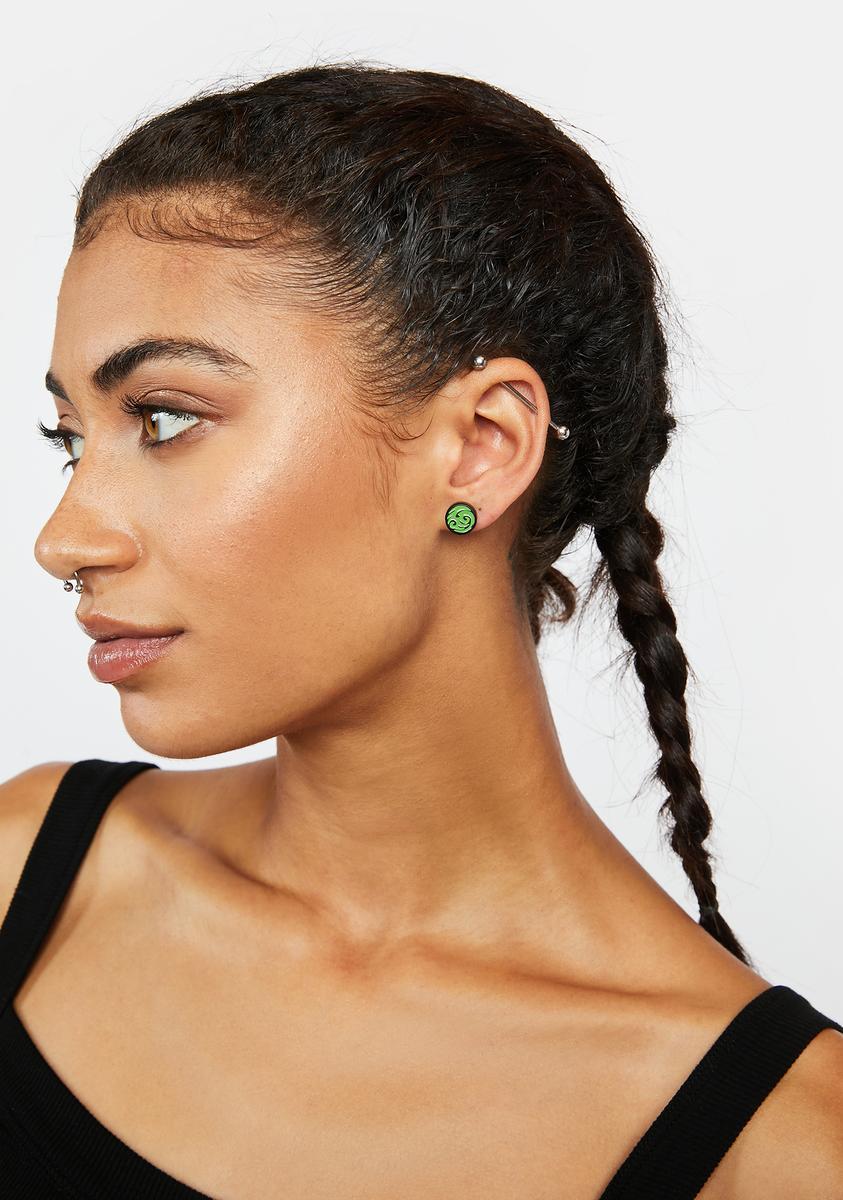 No Control Stud Earrings