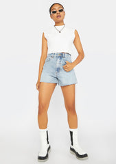 Aged Blue Erica Shorts