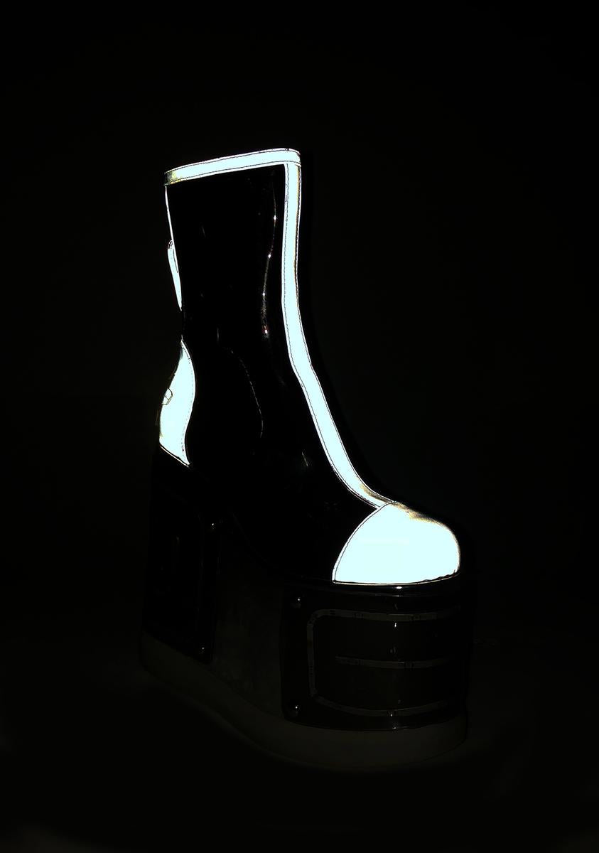 Motherboard Light-Up Platform Boots
