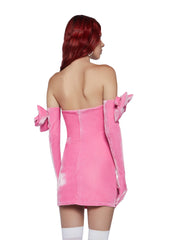 Pretty Perfection Mini Dress Set- Pink