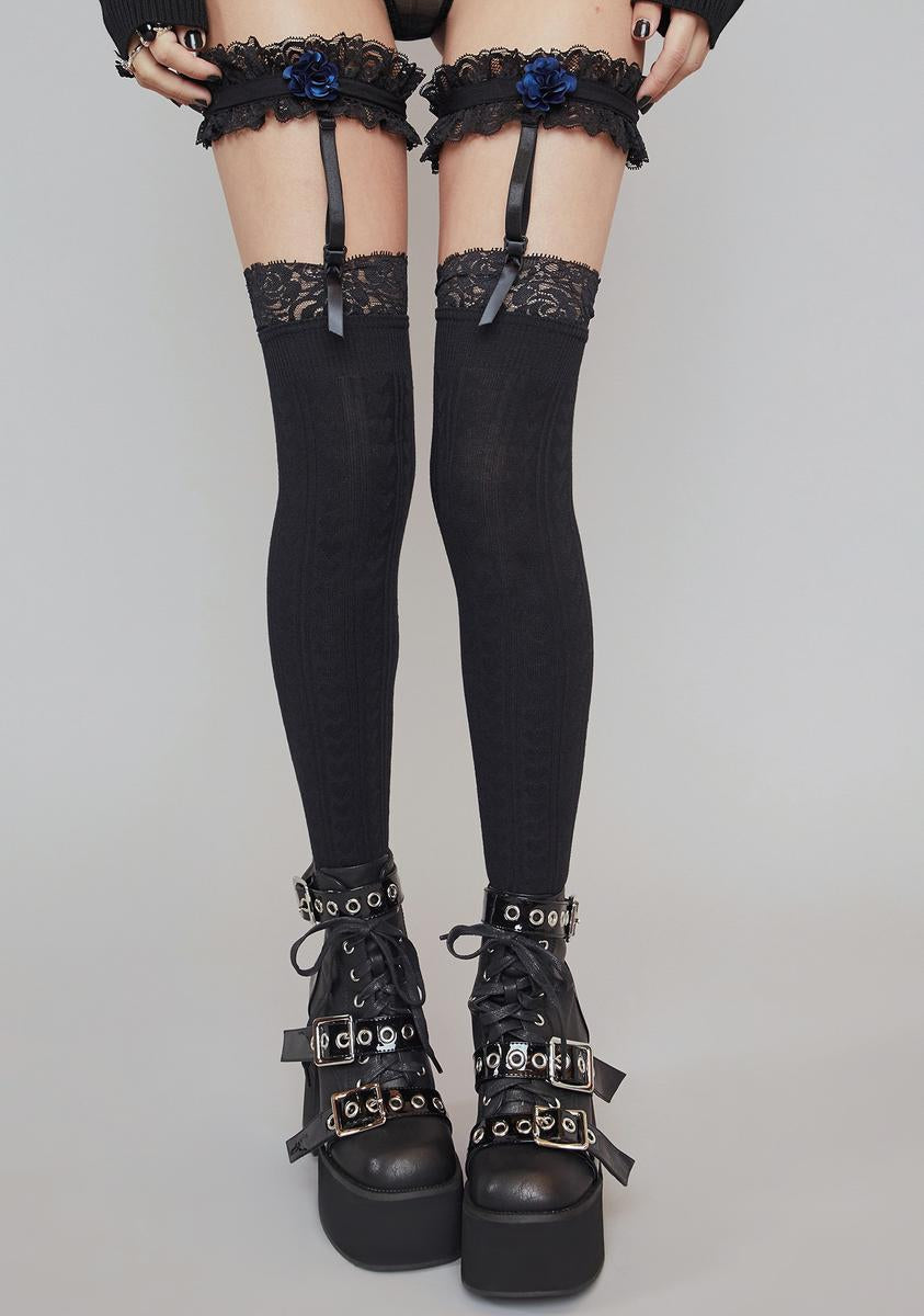 Forever Fair Lace Garters