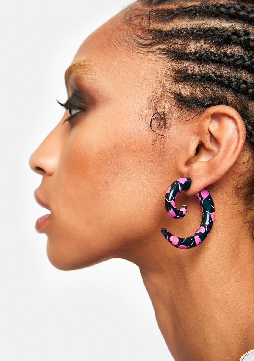 Candy Cutie Swirl Earrings