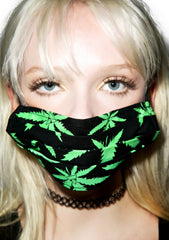 All Seeing Mary Dust Mask - Green