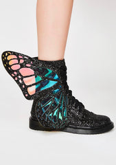 Metamorphic Glitter Boots