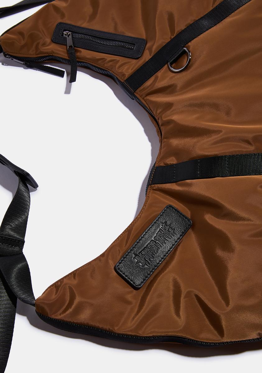 Atmosphere Oversized Crescent Tote Bag