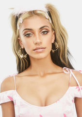 Butterfly Whispers Hoop Earrings