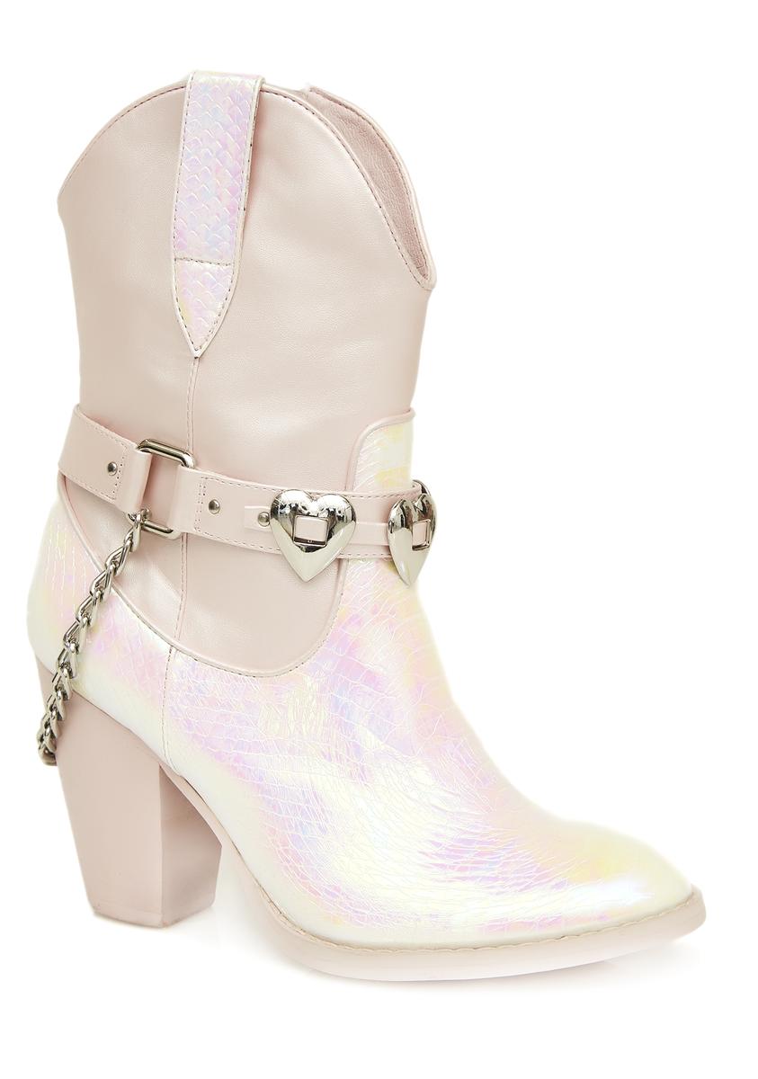 Mirage Iridescent Cowboy Boots
