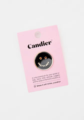 Meh Smiley Pin