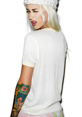 Vanilla Vintage Ringer Tee