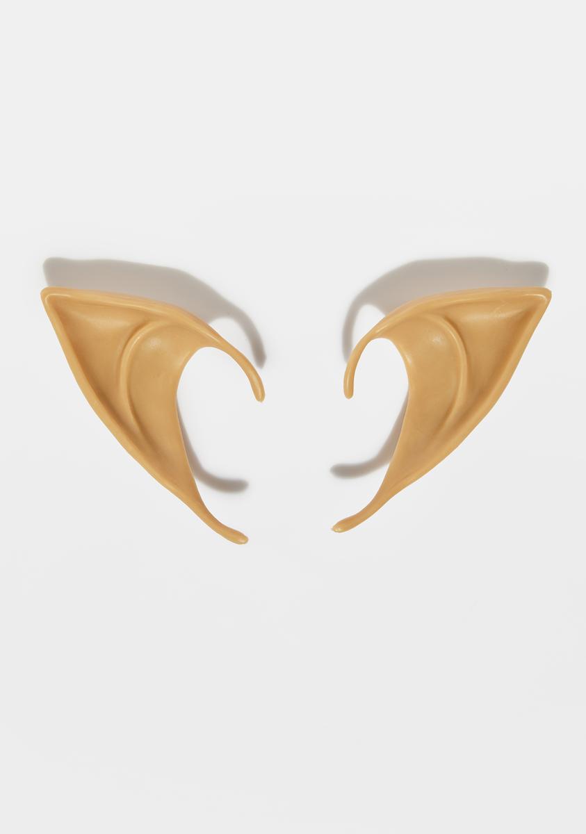 Beige Short Elf Ears