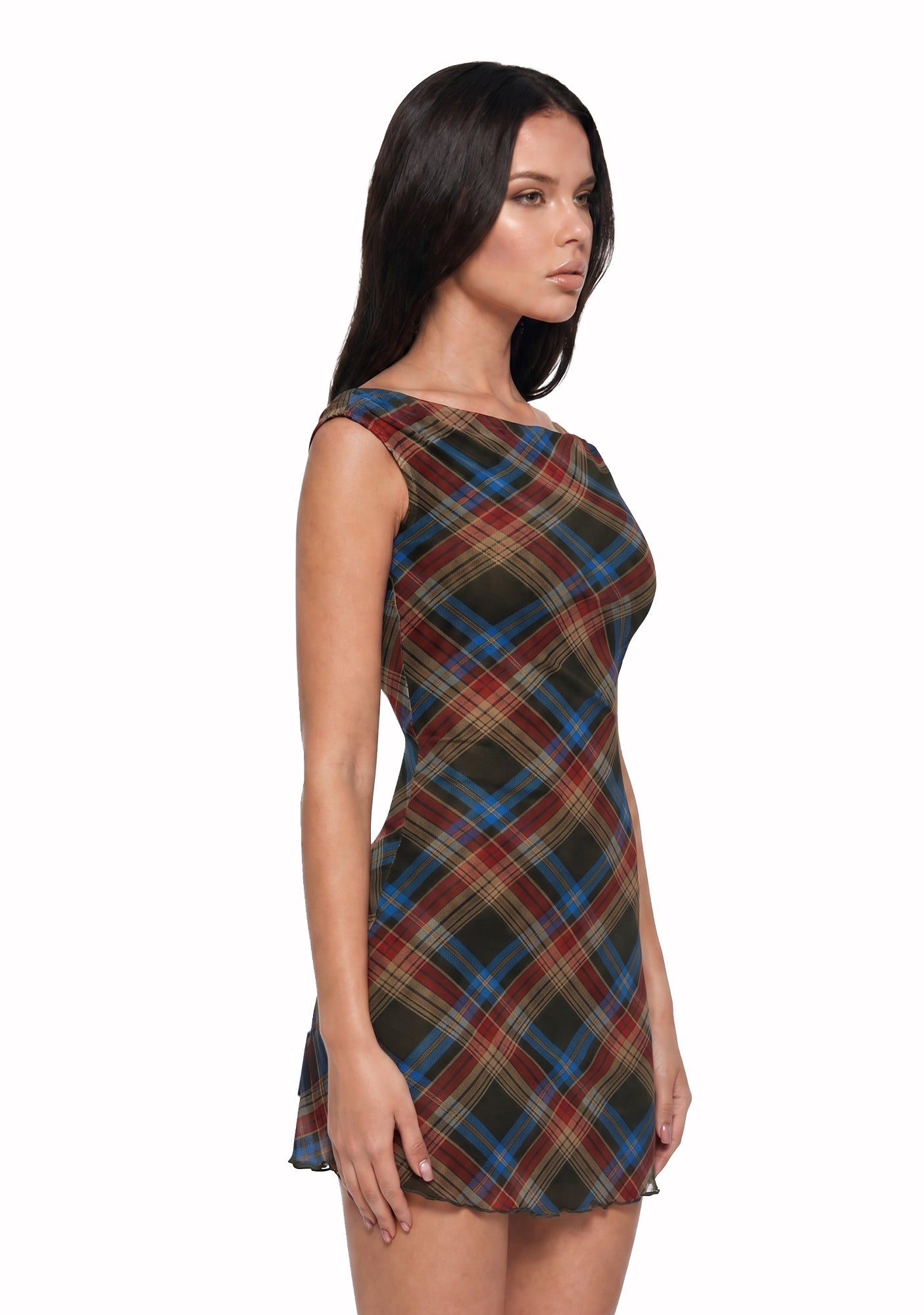 three|plaid