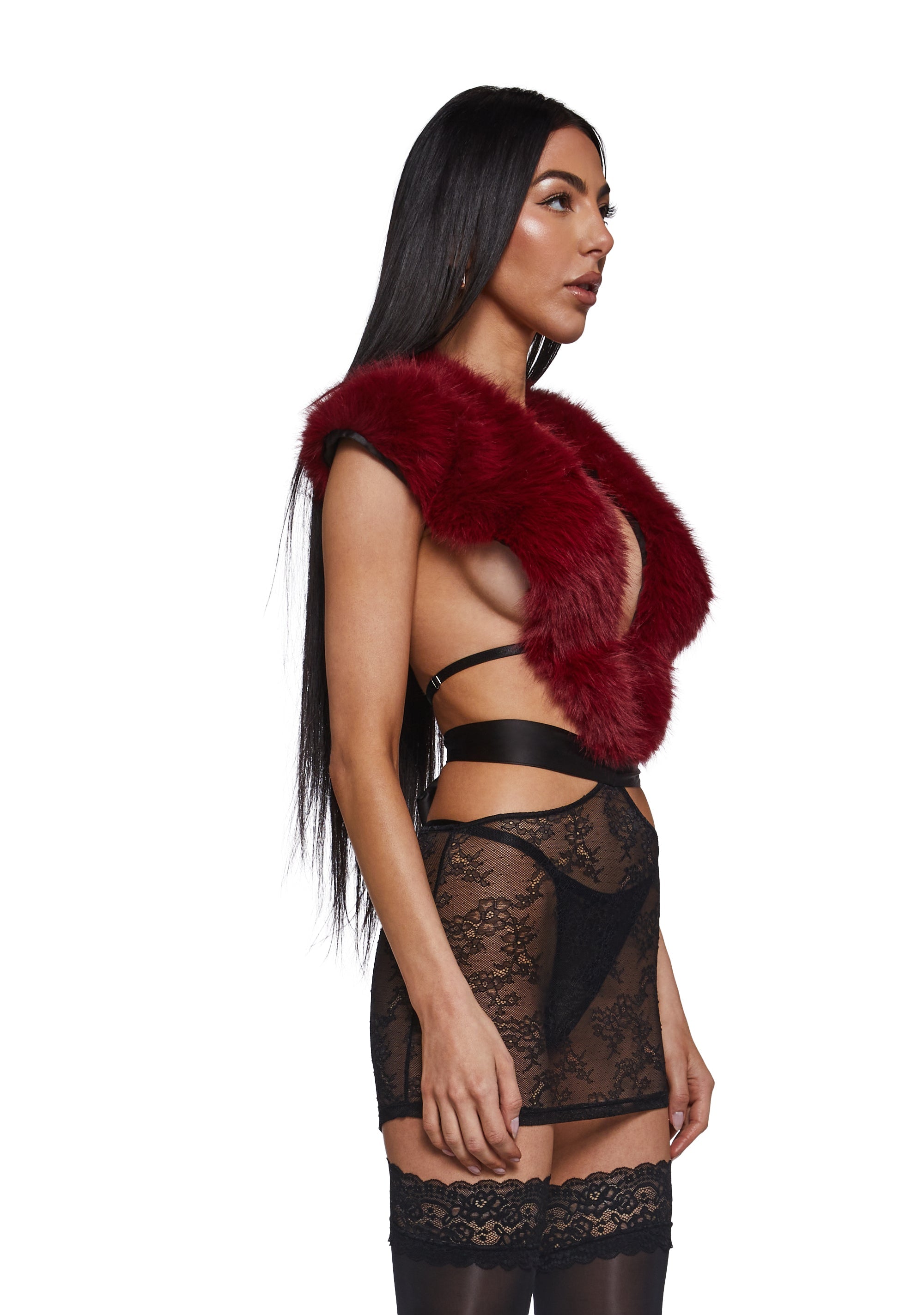 three|dark red