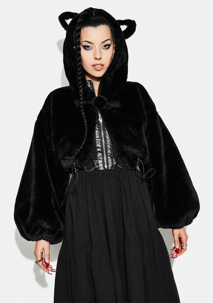 Cat Ears Short Coat