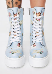 Celestial Sass Combat Boots