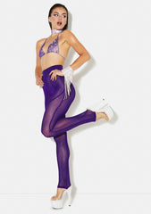 Play By My Rules Mesh Leggings