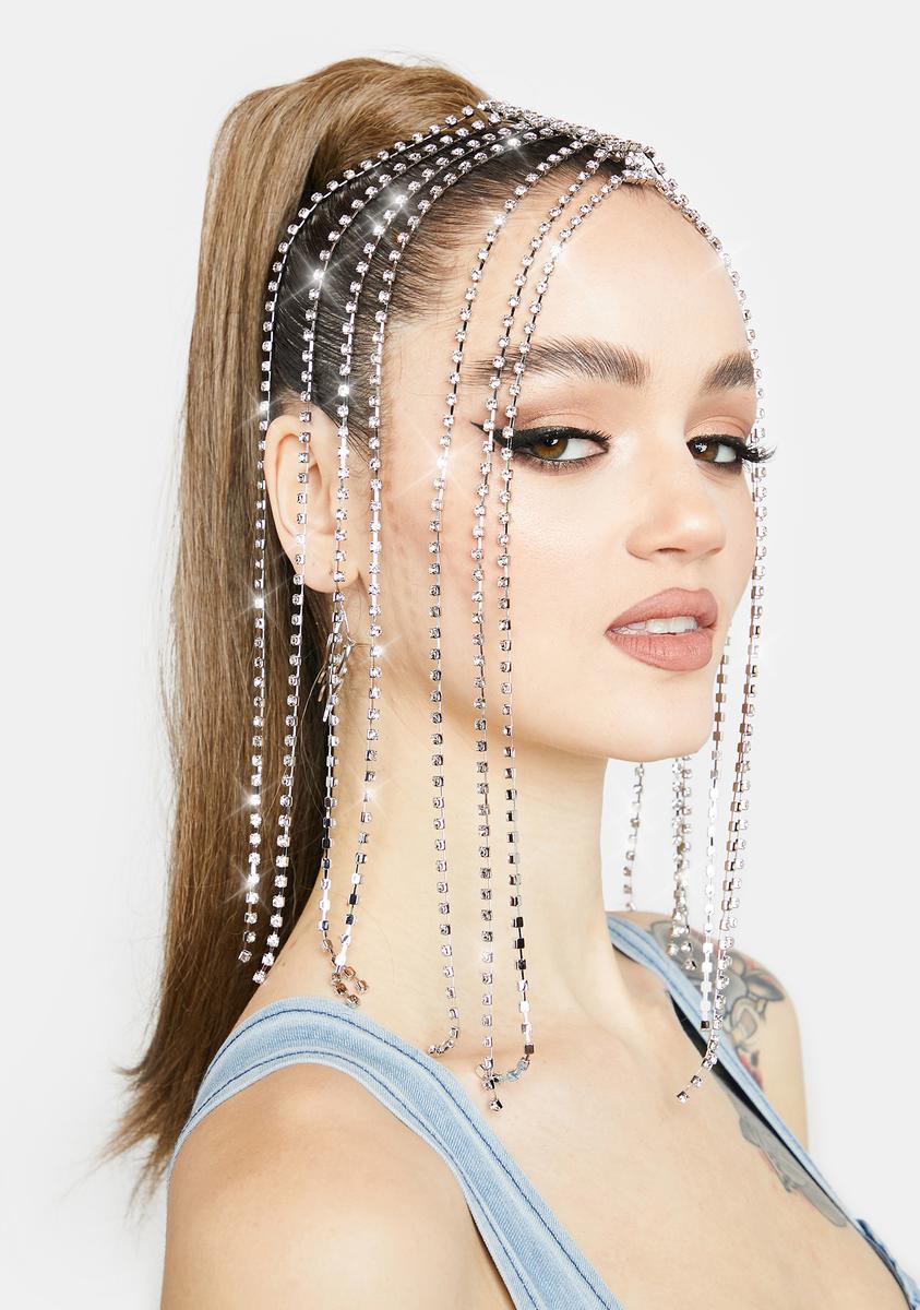 Sparkling Beauty Rhinestone Hair Extension Clips