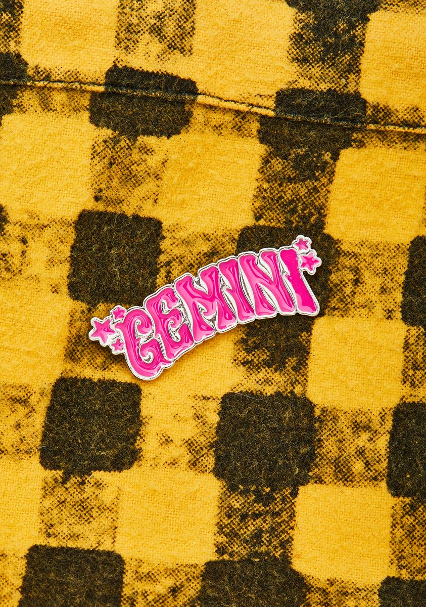 Galore Gemini Enamel Pin