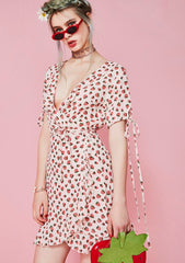 Forbidden Fruit Wrap Dress