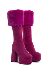 three|dark pink