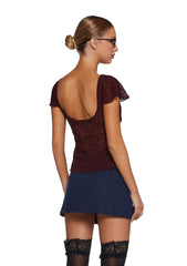 four|dark red