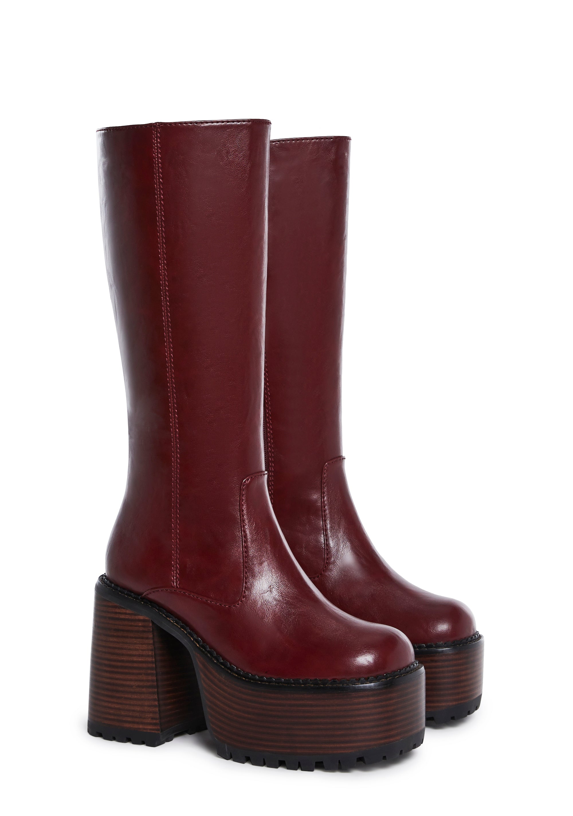 three|dark red