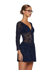 three|dark blue