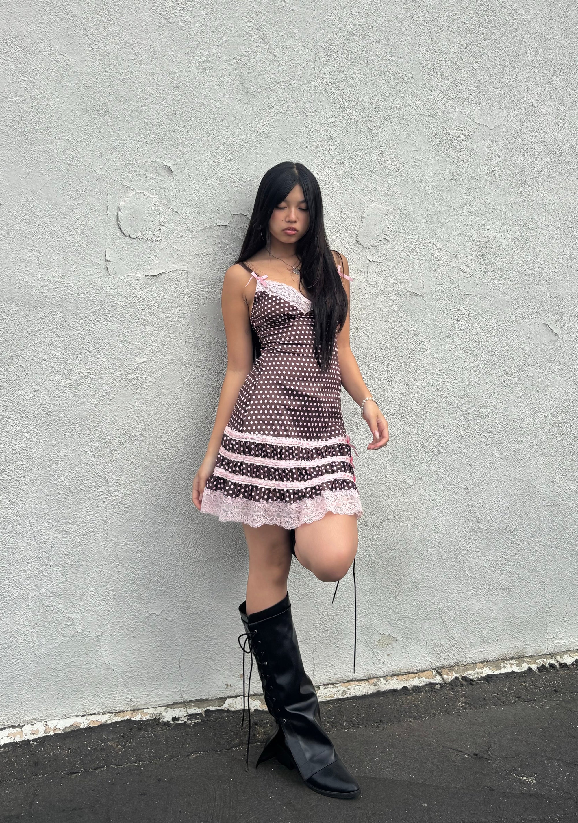 seven|polka dot