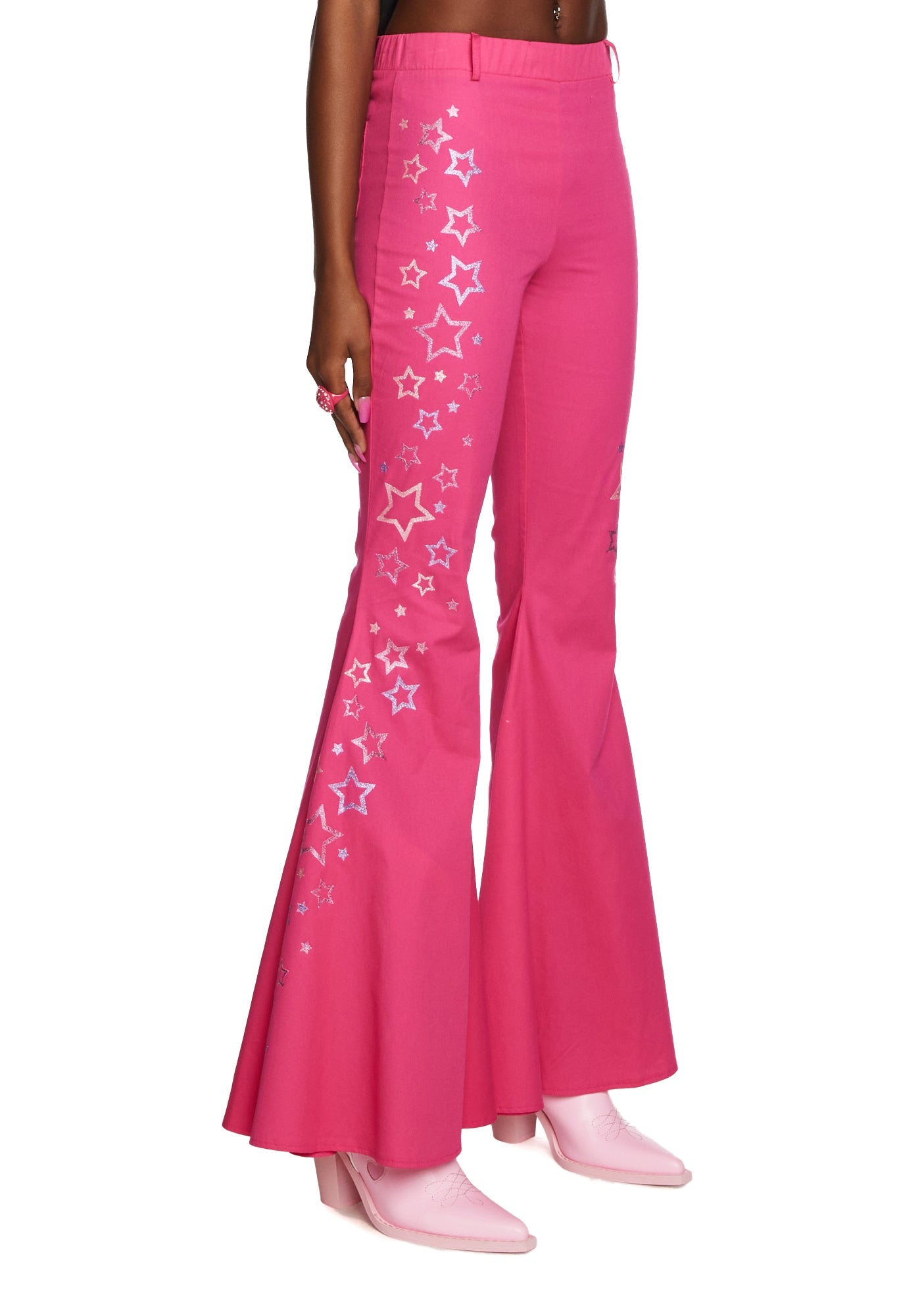 three|dark pink