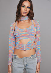 Give Me Space Cardigan Set