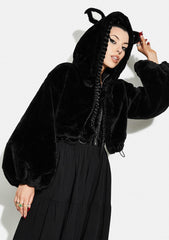 Cat Ears Short Coat