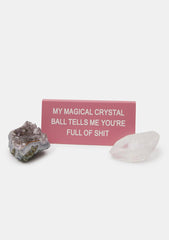 Crystal Ball Plaque